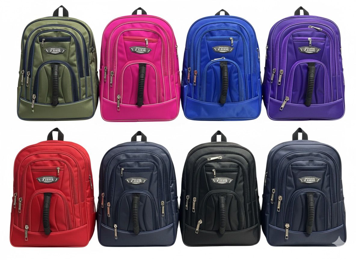 Handal Small Bag Set – 14" & 16", 7 Pockets, 8 Colors