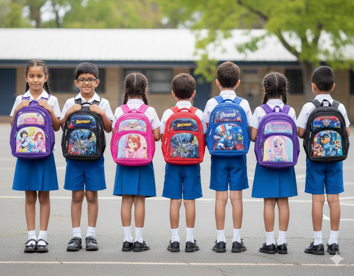 17" Characters UV Sheet Bag – Double Portion, Full Ustar, Foam-Coated