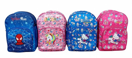 2-Piece Cotton Parachute Bag Set, 3 Characters