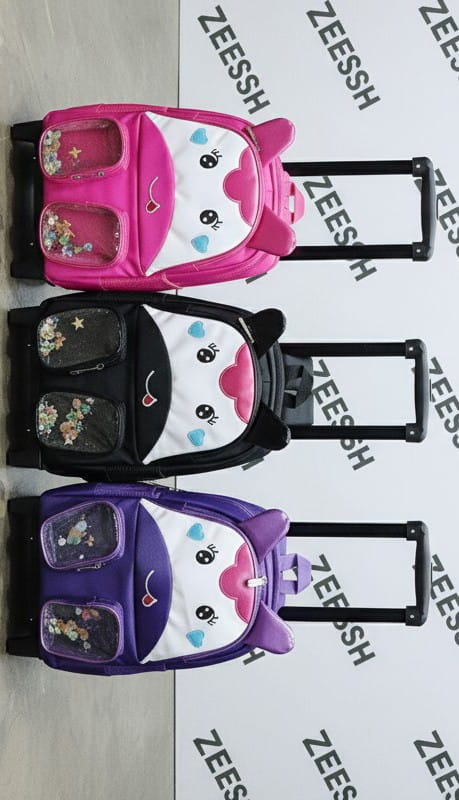 15" Hello Kitty Double Portion Trolley Bag – Full Ustar, Foam-Coated