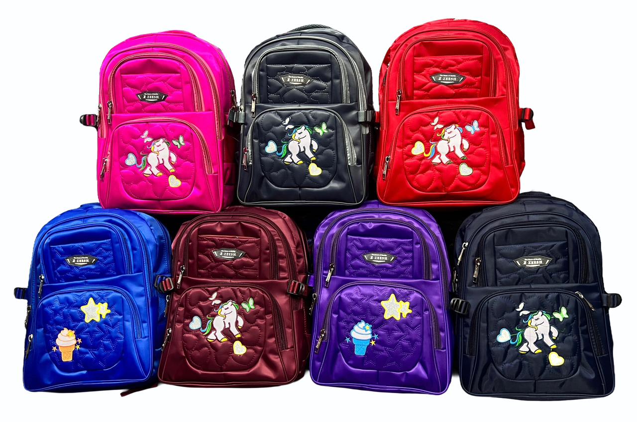 19" Unicorn & Ice Cream Laptop Bag – Double Portion, Full Ustar, Rubber-Coated