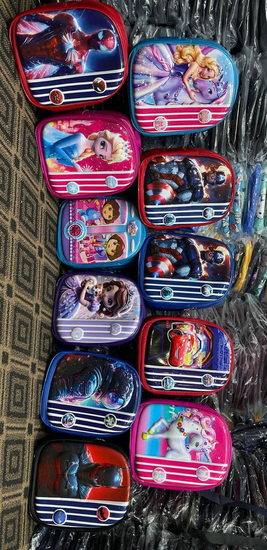 13" 3D Characters Double Portion Bag – Foam-Coated, 10 Colors